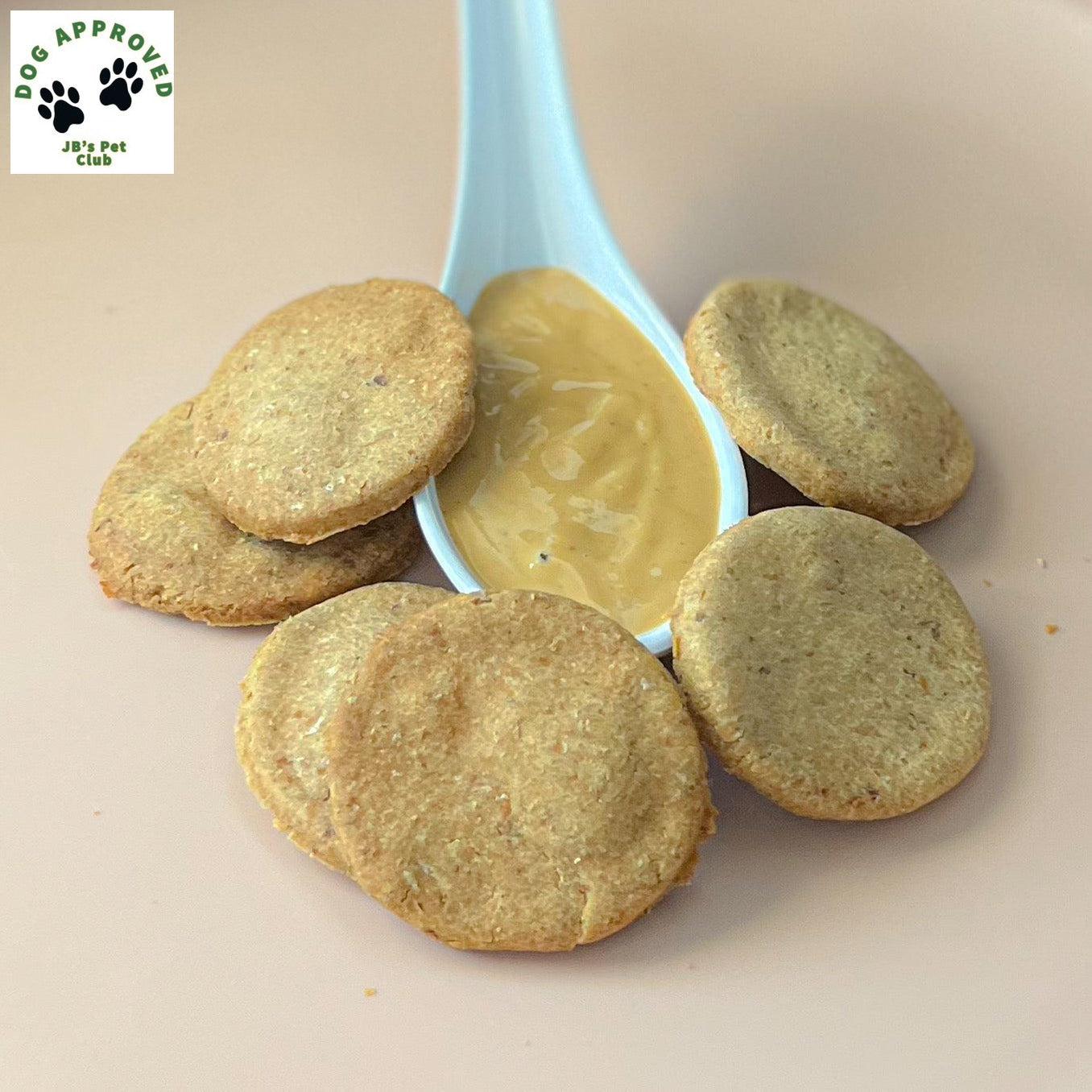 Peanut Butter Homemade Dog Cookies-8 oz