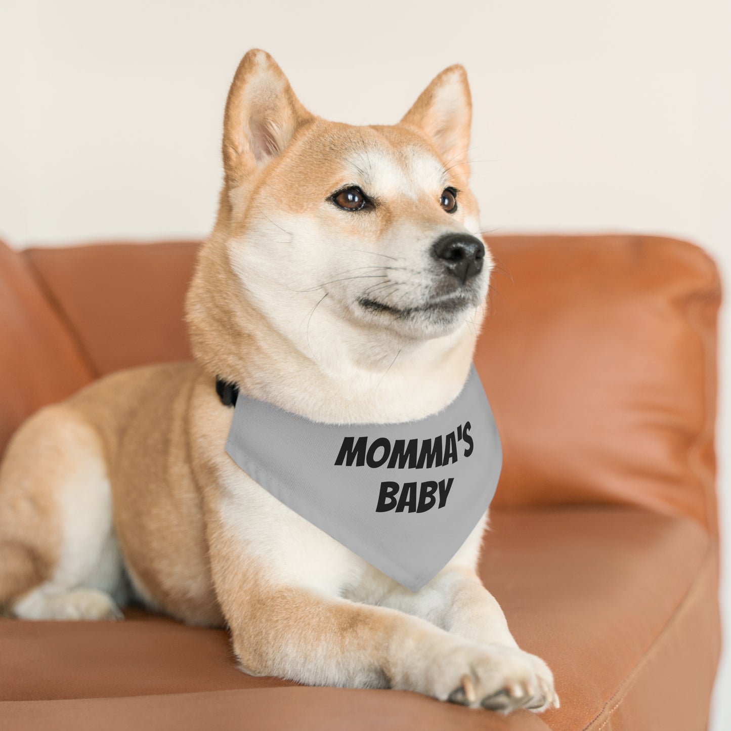 Momma's Baby Bandana Collar